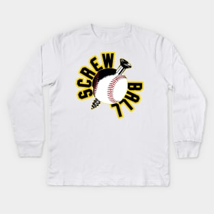 Screw Ball Kids Long Sleeve T-Shirt